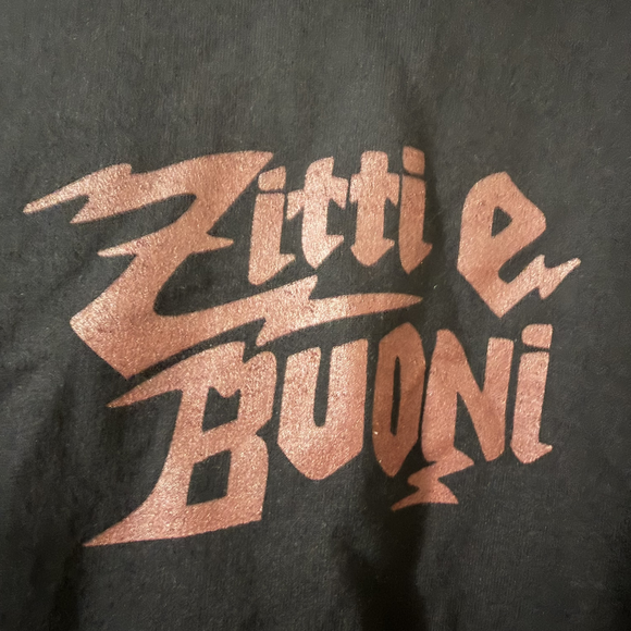 Maneskin Zitti e Buoni Pullover Black Hoodie - Picture 4 of 8